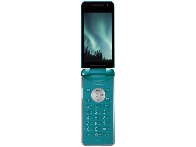 AQUOS SHOT SoftBank 002SH [�e�B�[���O���[��] �̐��i�摜