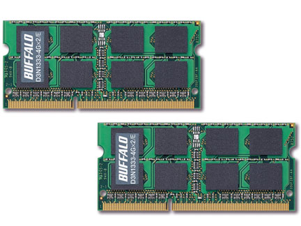D3N1333-4GX2/E [SODIMM DDR3 PC3-10600 4GB 2���g] �̐��i�摜