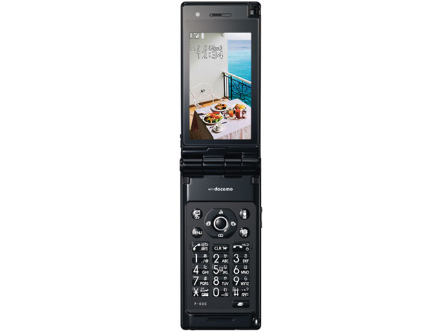 docomo STYLE series P-02C [BLACK] ̐i摜
