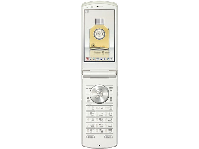 携帯電話　携帯電話 docomo STYLE series N-02C ホワイト K0000165433.jpg