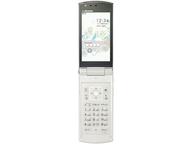 docomo STYLE series F-02C [ETERNAL WHITE] ̐i摜