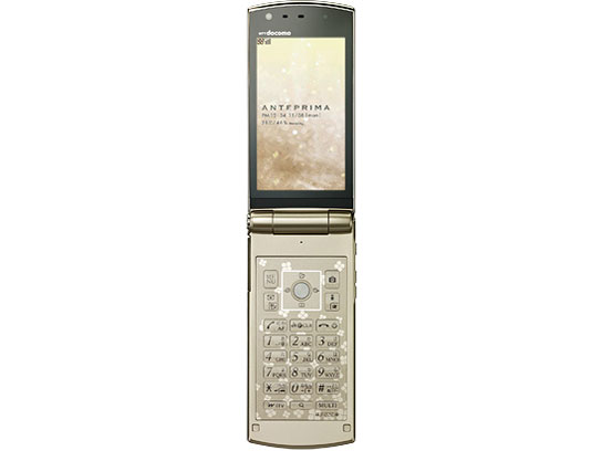 docomo STYLE series F-02C [ANTEPRIMA GOLD] ̐i摜