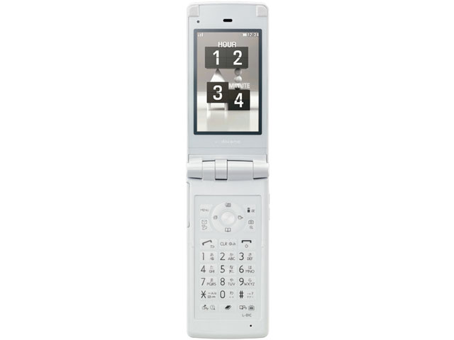 docomo STYLE series L-01C [Platinum White] �̐��i�摜