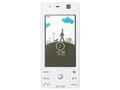 docomo STYLE series F-05C [Silky White]