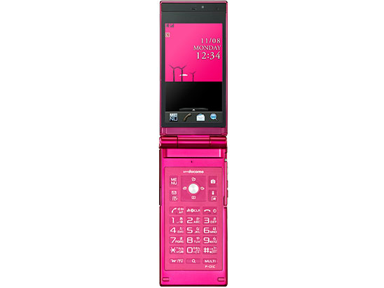 docomo PRIME series F-01C [MAGENTA] ̐i摜