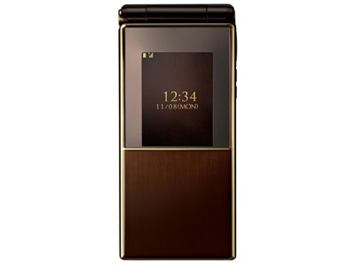 docomo SMART series F-03C [BROWN]