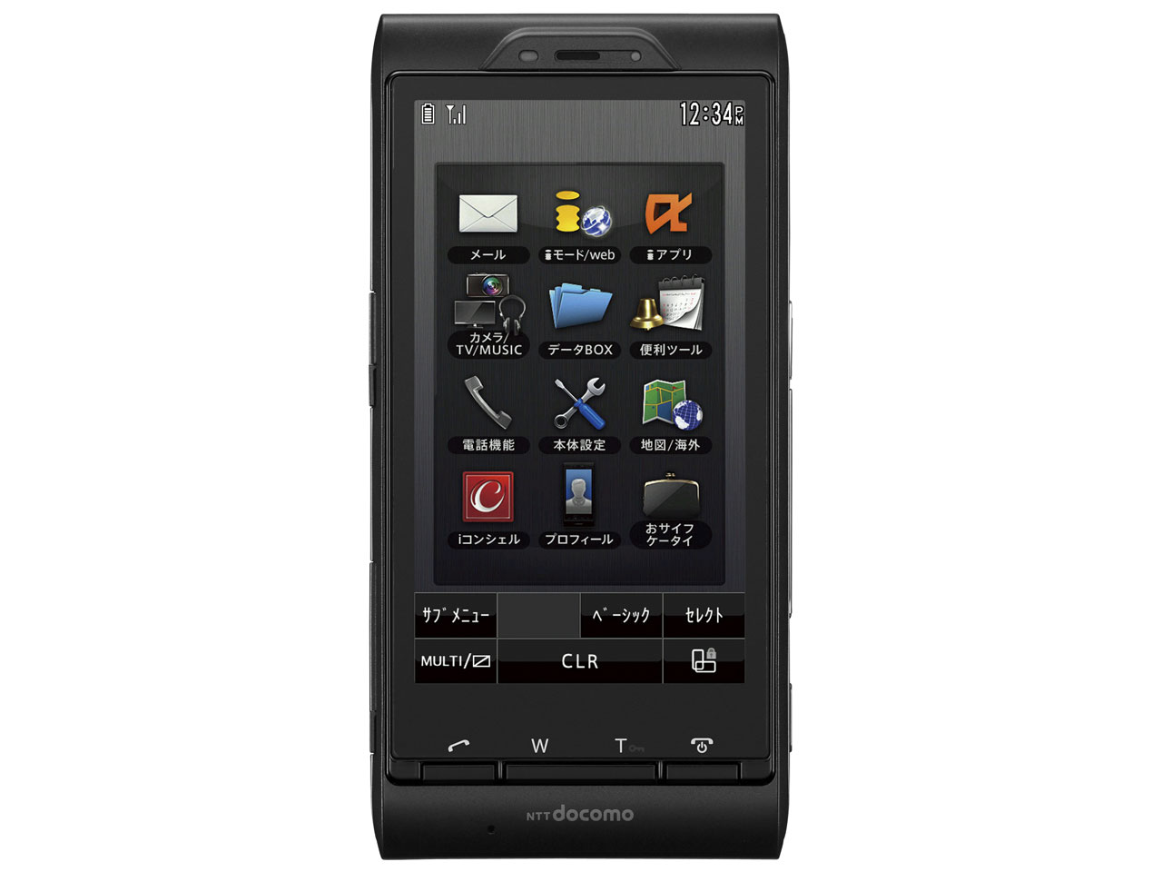 docomo PRO series SH-05C [Mat Black]
