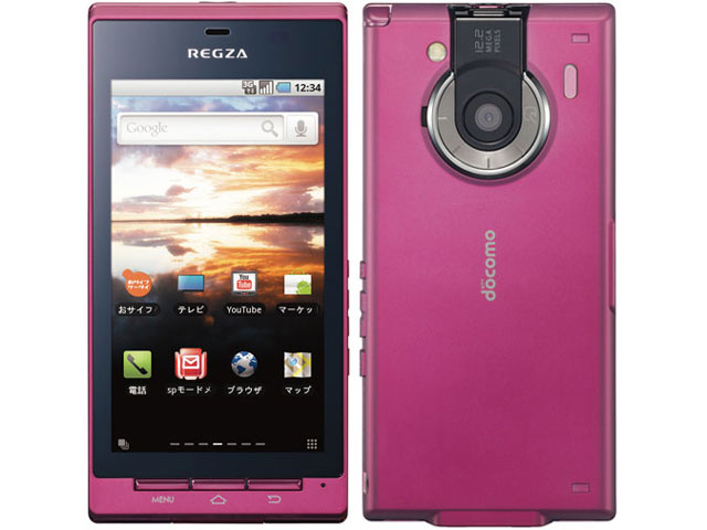 REGZA Phone T-01C docomo [Mellow Bordeaux] ̐i摜