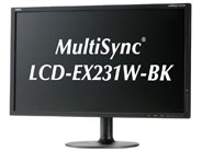 MultiSync LCD-EX231W-BK [23�C���` �u���b�N] �̐��i�摜