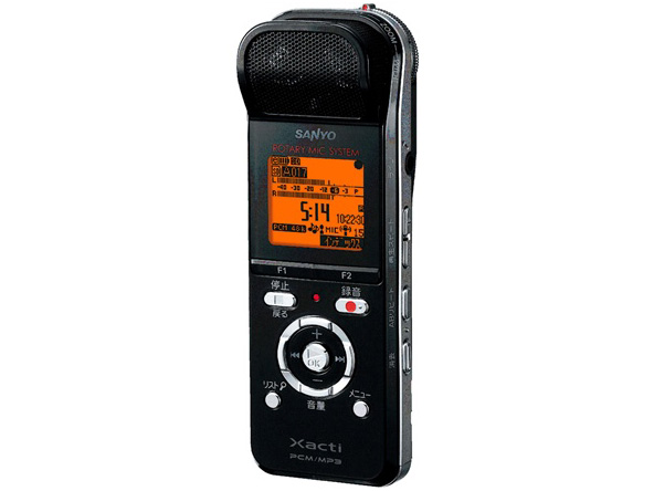 Xacti SOUND RECORDER ICR-PS515RM(K) [�u���b�N] �̐��i�摜