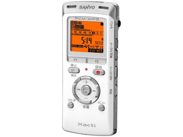 Xacti SOUND RECORDER ICR-PS401RM(W) [�z���C�g] �̐��i�摜