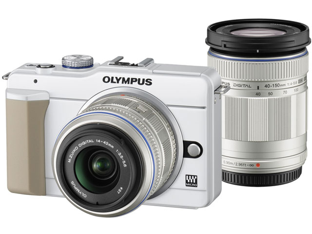 【匿名配送】OLYMPUS PEN E-PL1s ダブルズームキット エラーあり OLYMPUS PEN E-PL1s レッド ダブルズームキット エラーあり
