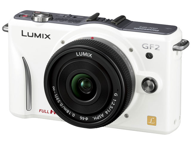 LUMIX DMC-GF2C-W �����Y�L�b�g [�V�F���z���C�g] �̐��i�摜