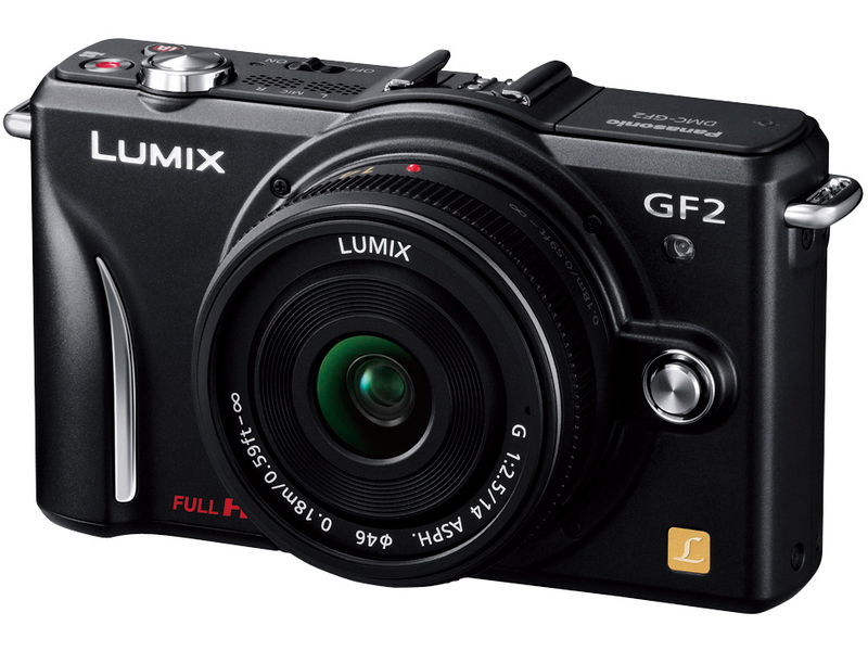 LUMIX DMC-GF2W-K �_�u�������Y�L�b�g [�G�X�v���u���b�N]