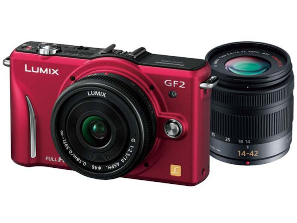 LUMIX DMC-GF2W-R _uYLbg [t@Cbh] ̐i摜