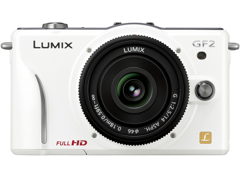 LUMIX DMC-GF2W-W �_�u�������Y�L�b�g [�V�F���z���C�g]