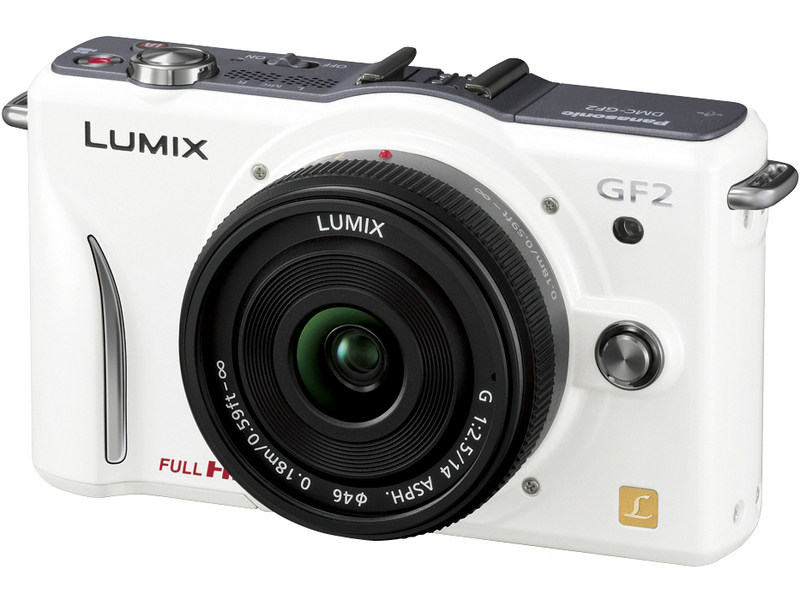 LUMIX DMC-GF2W-W �_�u�������Y�L�b�g [�V�F���z���C�g]