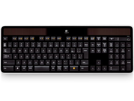 Wireless Solar Keyboard K750 [�u���b�N] �̐��i�摜