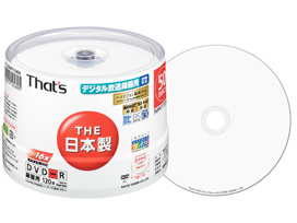 DR-C12AWWY50BN [DVD-R 16�{�� 50���g] �̐��i�摜