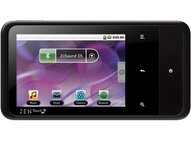Creative ZEN Touch 2 ZN-T28G [8GB] �̐��i�摜