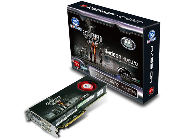 SAPPHIRE HD6970 2G GDDR5 PCI-E BFBC2 VIETNAM GAME EDITION 21187-00-50R [PCIExp 2GB] �̐��i�摜