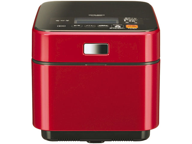 MITSUBISHI NJ-XS10 炊飯器 赤 三菱 炭炊釜 蒸気レス 三菱電機 炭炊釜 NJ-XSB10J-R [ルビーレッド] 価格比較 - 価格.com