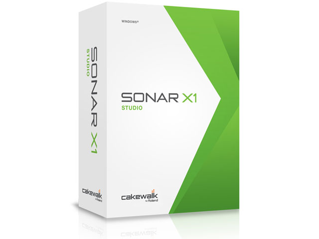 SONAR X1 STUDIO �̐��i�摜