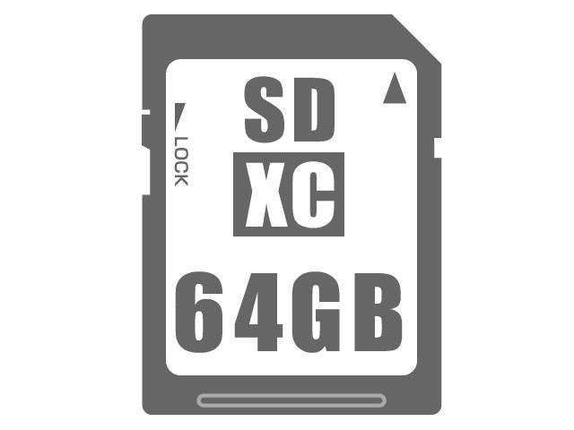 SDXC�������[�J�[�h 64GB �̐��i�摜