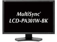 MultiSync LCD-PA301W-BK [29.8�C���` �u���b�N] �̐��i�摜