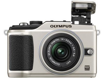 �w�{�� ����3�x OLYMPUS PEN Lite E-PL2 �_�u���Y�[���L�b�g [�V�����p���S�[���h] �̐��i�摜
