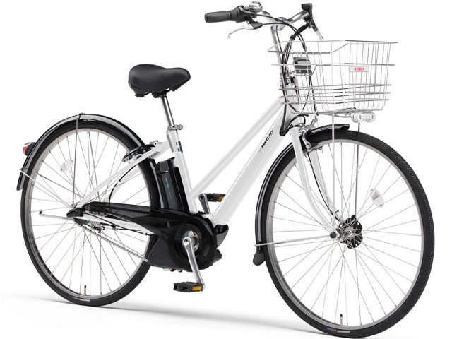 ヤマハ電動自転車（パス専用)周辺機器X55-04 ホワイト YAMAHA ヤマハ 電動自転車 PAS With DX 2025年モデル 24インチ