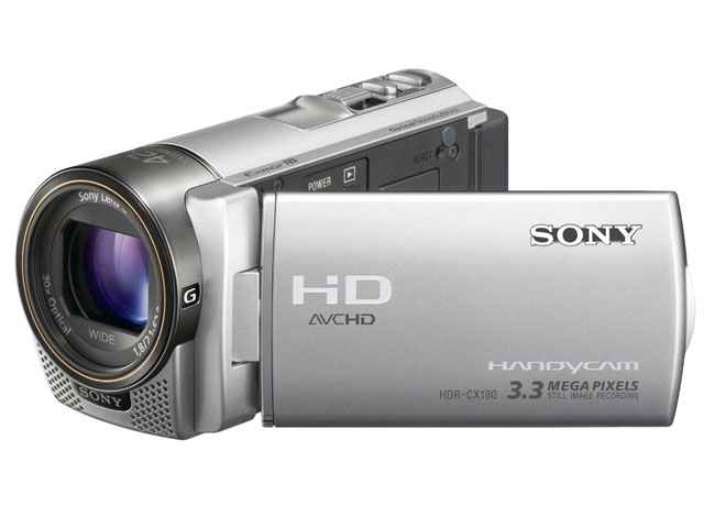 HDR-CX180 特長 : 快適な操作性 | デジタルビデオカメラ