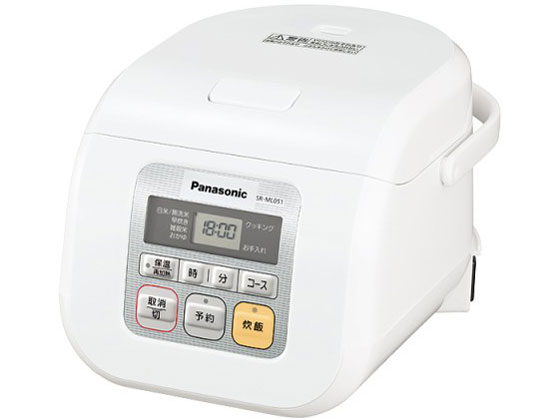 炊飯器 Panasonic SR-ML051 ホワイト パナソニック SR-ML051-W [ホワイト] 価格比較 - 価格.com