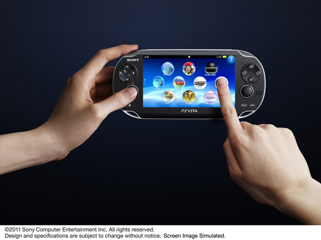 PlayStation Vita (�v���C�X�e�[�V���� ���B�[�^) Wi-Fi���f�� PCH-1000 ZA01 [�N���X�^���E�u���b�N]