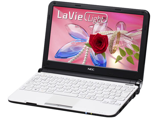 LaVie Light BL550/DS PC-BL550DS6W [�v���o�[�z���C�g] �̐��i�摜