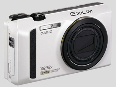 HIGH SPEED EXILIM EX-ZR100WE [�z���C�g]