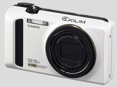 HIGH SPEED EXILIM EX-ZR100WE [�z���C�g]