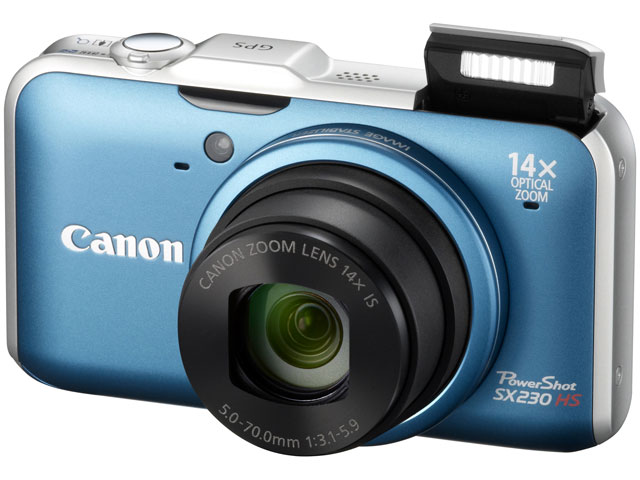 PowerShot SX230 HS [�u���[] �̐��i�摜
