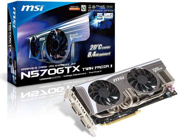 N570GTX Twin Frozr II OC [PCIExp 1280MB] �̐��i�摜
