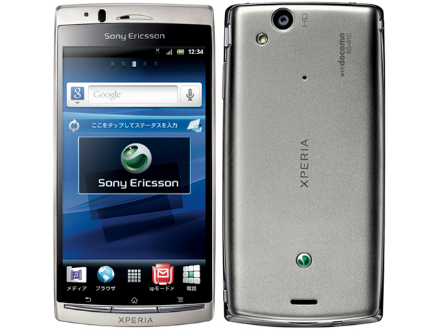 Xperia arc SO-01C docomo [Misty Silver] ̐i摜