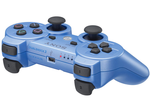 ���C�����X�R���g���[��(DUALSHOCK 3) CECH-ZC2J YB [�L�����f�B�[�E�u���[] �̐��i�摜
