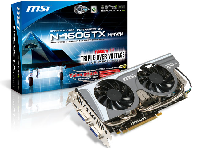 N460GTX Hawk Plus [PCIExp 1GB] �̐��i�摜