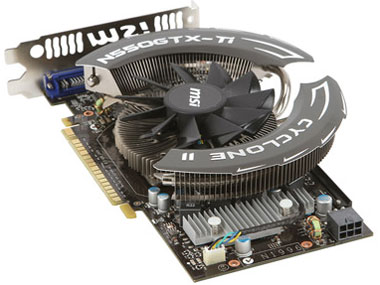 N550GTX-Ti Cyclone II 1G D5 OC [PCIExp 1GB]