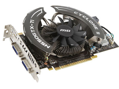 N550GTX-Ti Cyclone II 1G D5 OC [PCIExp 1GB]