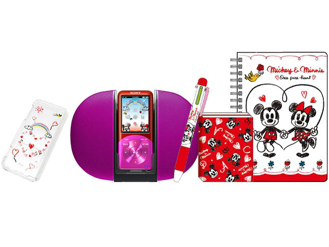SONY NW-S755K/newlifeset Disneyキャラクター新生活セット [16GB]
