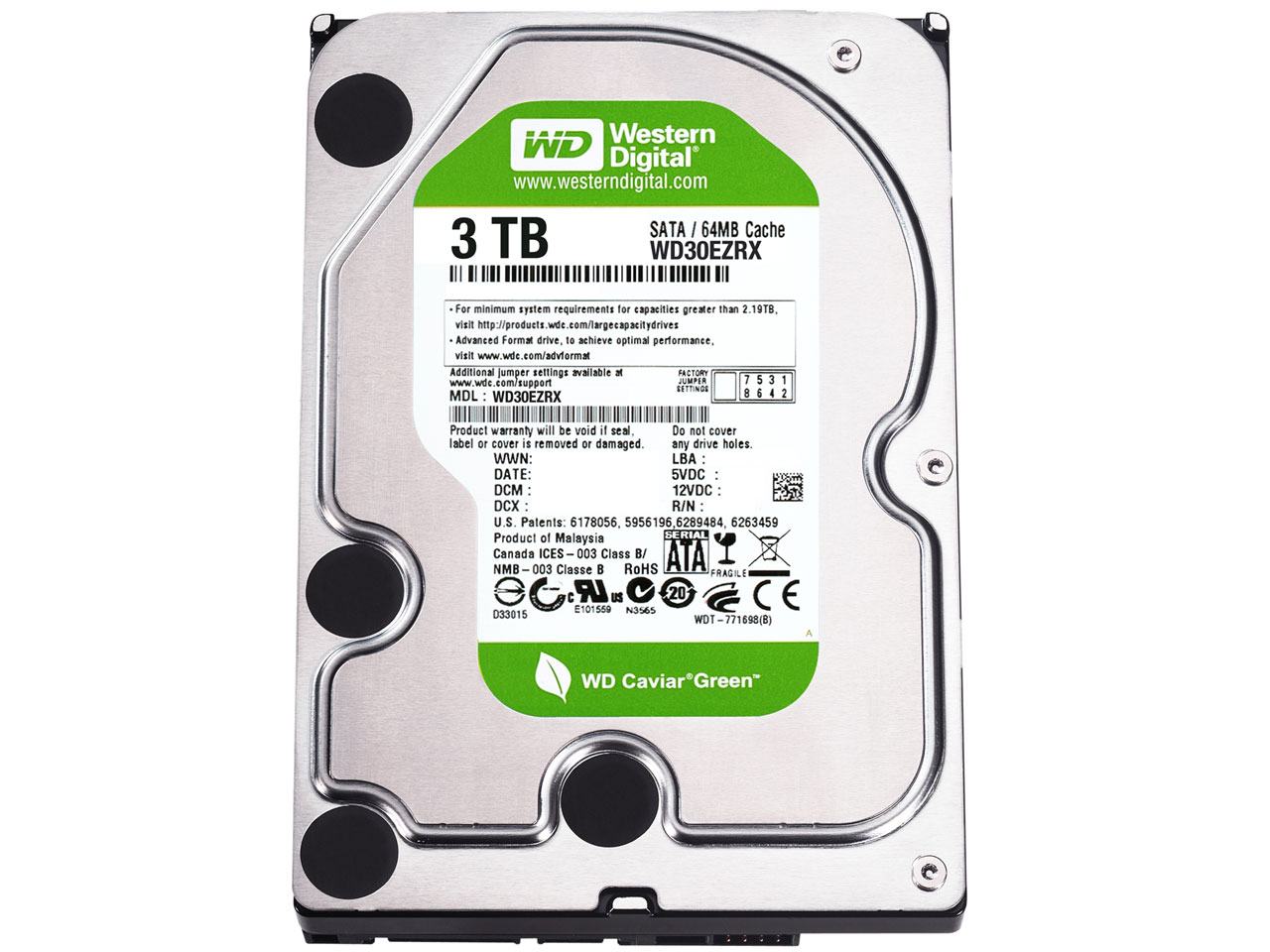 WD30EZRX [3TB SATA600]