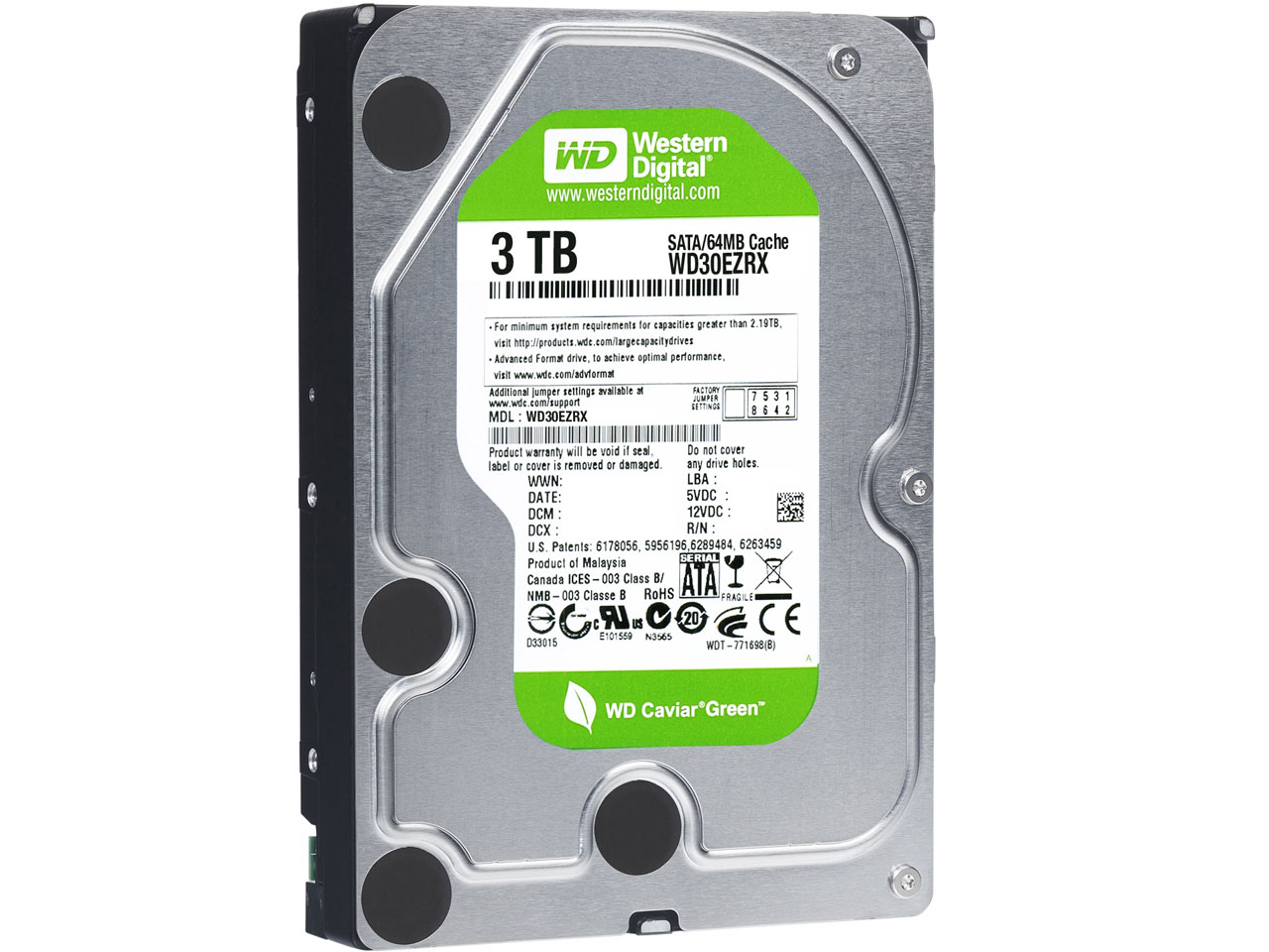 WD30EZRX [3TB SATA600]