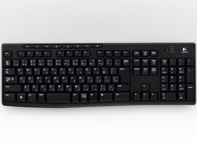 Wireless Keyboard K270 [�u���b�N]