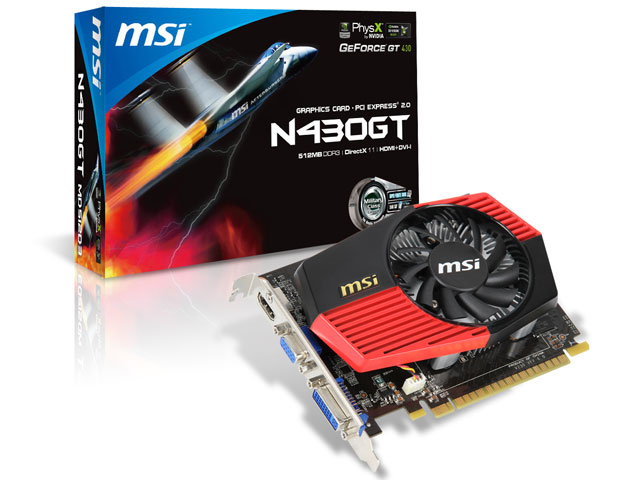 N430GT Storm II Mini OC [PCIExp 1GB] �̐��i�摜