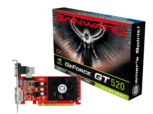 Gainward GeForce GT520 1024MB [PCIExp 1GB] �̐��i�摜